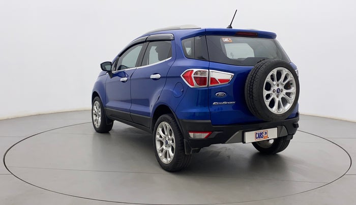 2018 Ford Ecosport TITANIUM + 1.5L PETROL AT, Petrol, Automatic, 60,253 km, Left Back Diagonal
