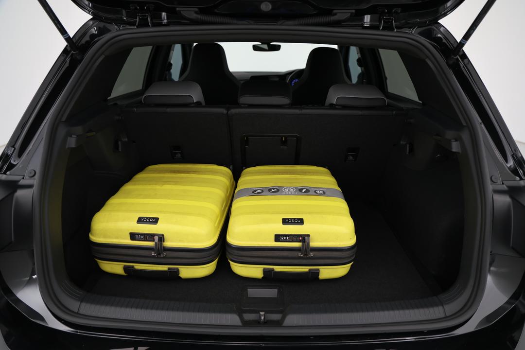 2024 Volkswagen Golf 110tsi R-line, Automatic, 31996 km, Boot Inside View with Luggage