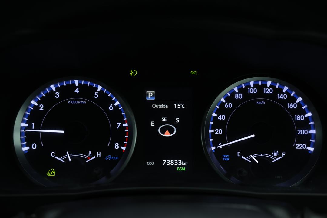 2019 Toyota Kluger Gxl (4x4), Automatic, 73833 km, Odometer View