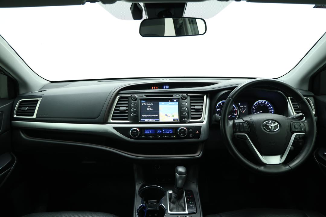 2019 Toyota Kluger Gxl (4x4), Automatic, 73833 km, Dashboard View
