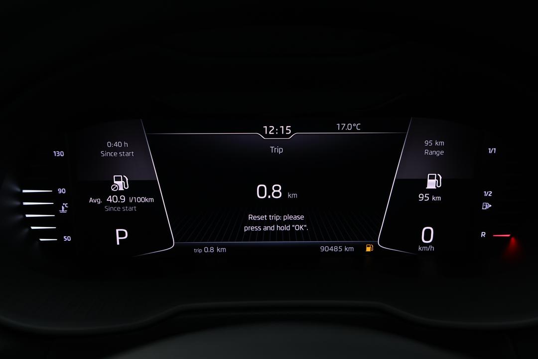 2019 SKODA Octavia 110 Tsi, Automatic, 90485 km, Odometer View