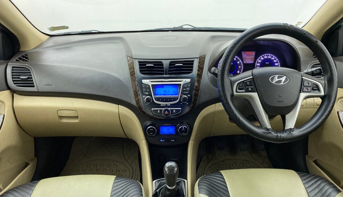 2011 Hyundai Verna FLUIDIC 1.6 VTVT SX, Petrol, Manual, 58,252 km, Dashboard