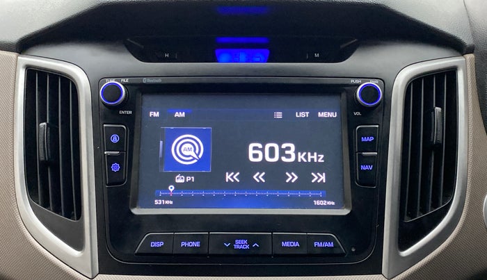 2018 Hyundai Creta 1.6 SX (O) CRDI, Diesel, Manual, 41,252 km, Infotainment System