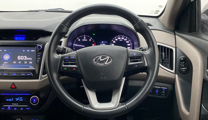 2018 Hyundai Creta 1.6 SX (O) CRDI, Diesel, Manual, 41,252 km, Steering Wheel Close Up