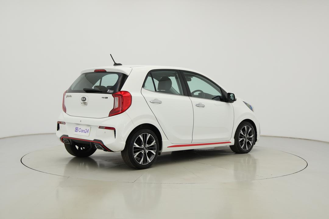 2020 Kia Picanto Gt-line (pe), Automatic, 98969 km, Right Back Diagonal (45- Degree) View