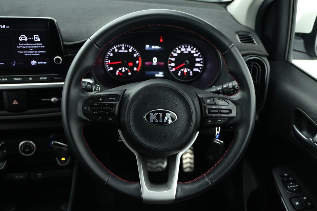 2020 Kia Picanto Gt-line (pe), Automatic, 98969 km, Steering Wheel Close-up
