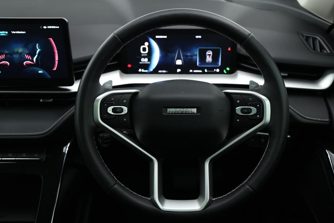 2022 GWM Haval H6 Ultra, Automatic, 42133 km, Steering Wheel Close-up