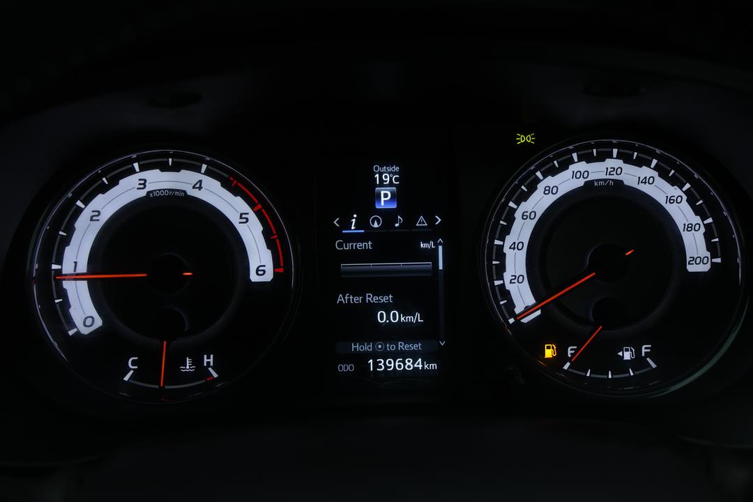 2018 Toyota Hilux Rogue (4x4), Automatic, 139684 km, Odometer View