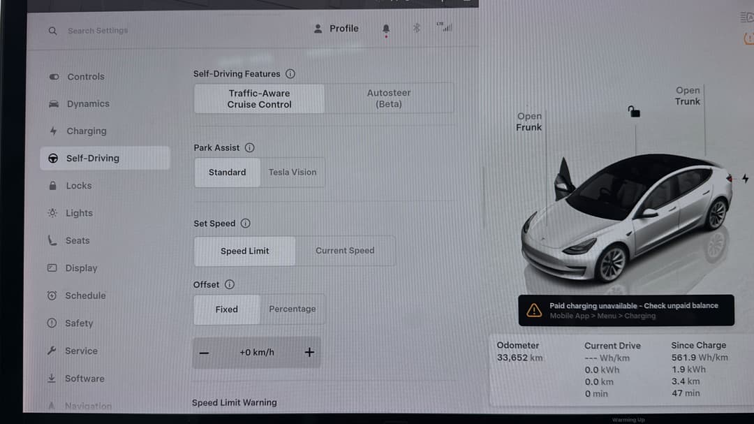 2022 Tesla Model 3 Long Range, Automatic, 33652 km, Cruise Control