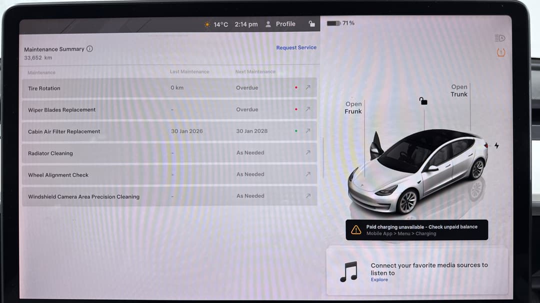 2022 Tesla Model 3 Long Range, Automatic, 33652 km, Service History