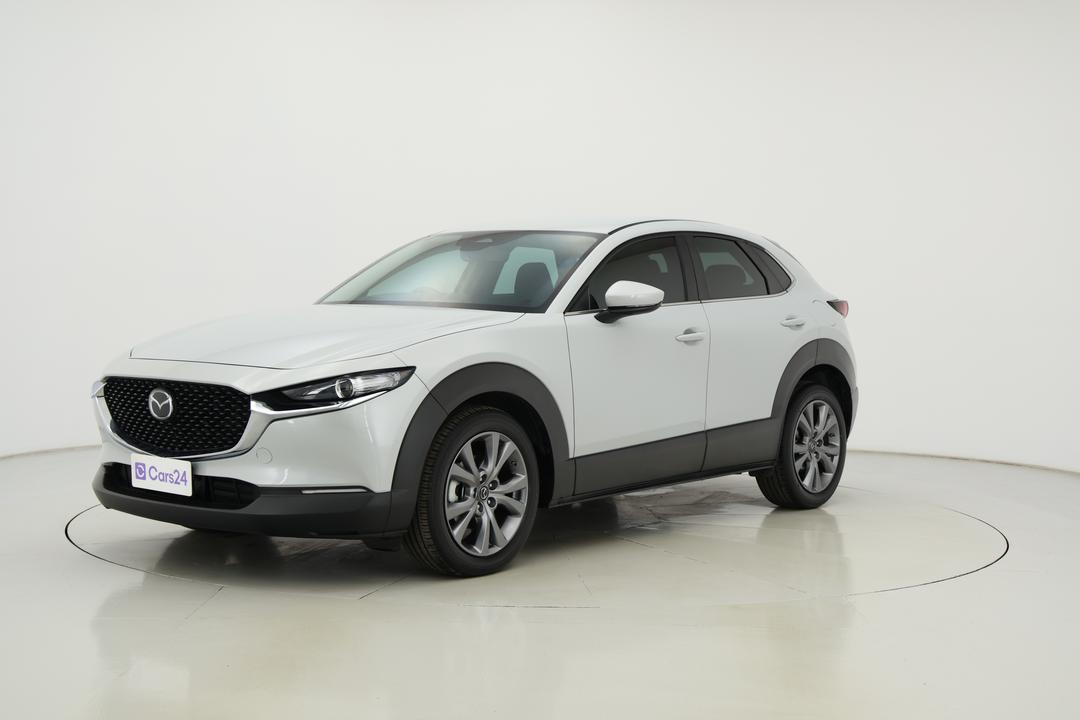 2024 Mazda CX-30 G20 Evolve (FWD), Automatic, 35994 km, Left Front Diagonal (45- Degree) View
