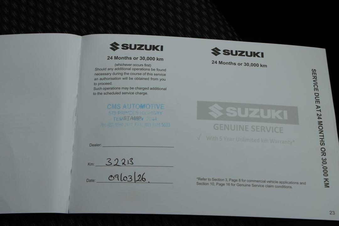 2024 Suzuki Vitara Turbo, Automatic, 34454 km, Service History