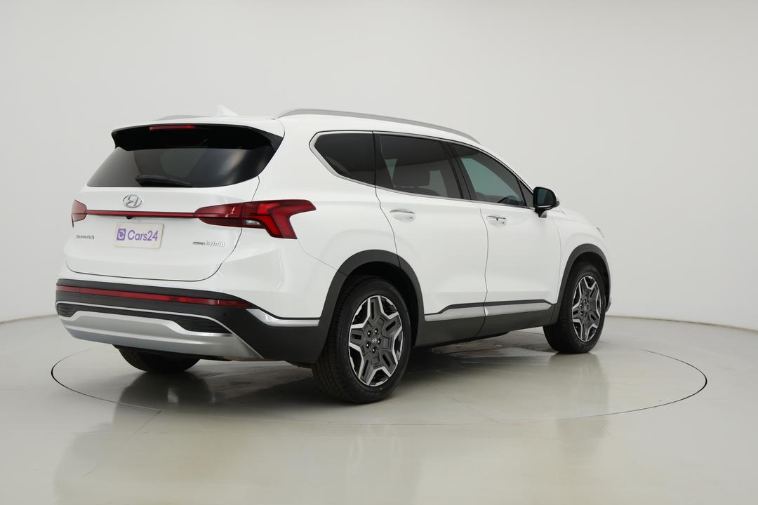 2023 Hyundai Santa Fe Elite Hev (7 Seat), Automatic, 43685 km, Right Back Diagonal (45- Degree) View