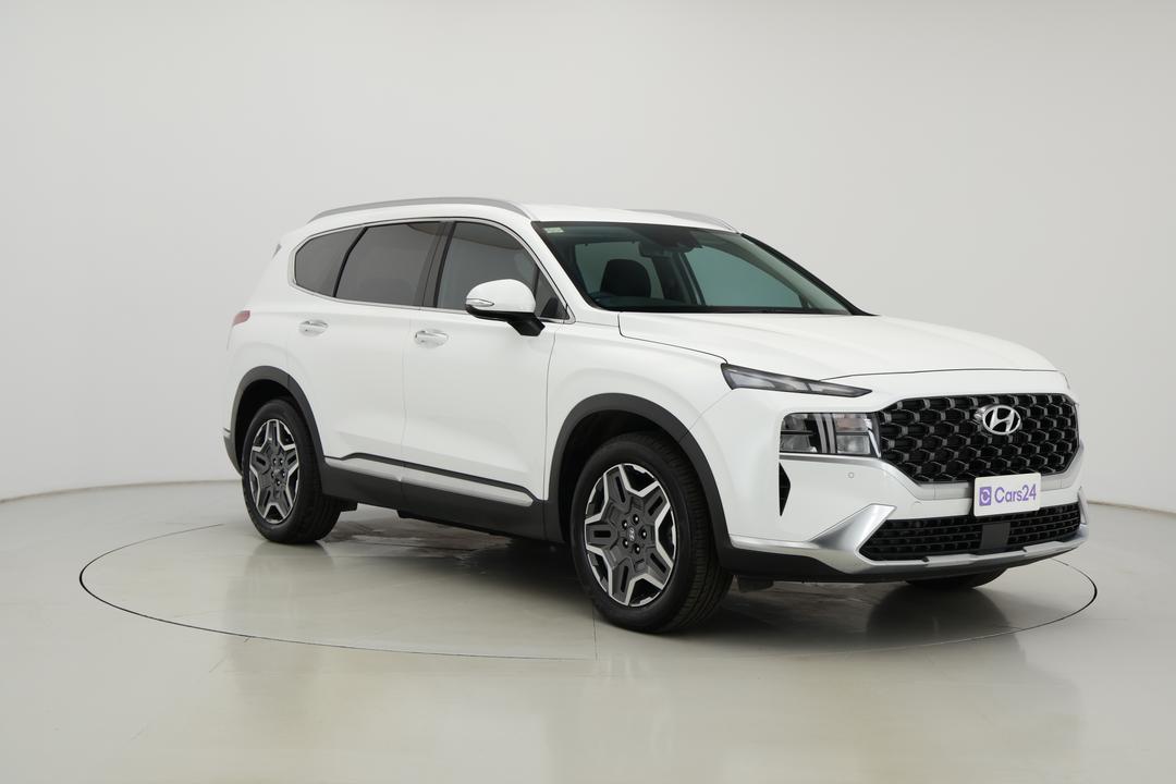 2023 Hyundai Santa Fe Elite Hev (7 Seat), Automatic, 43685 km, Right Front Diagonal (45- Degree) View