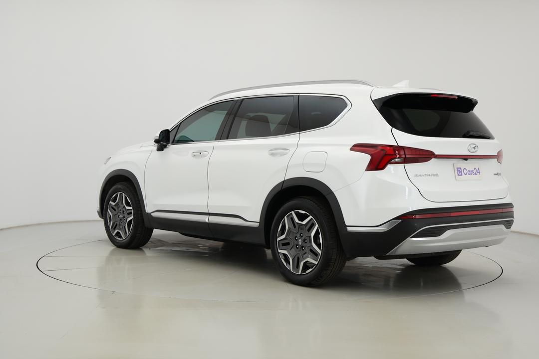 2023 Hyundai Santa Fe Elite Hev (7 Seat), Automatic, 43685 km, Left Back Diagonal (45- Degree) View