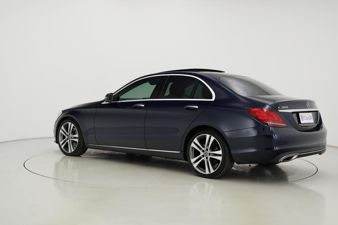 2018 Mercedes-benz C300 C300, Automatic, 82554 km, Left Back Diagonal (45- Degree) View