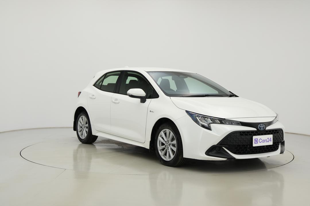2024 Toyota Corolla Ascent Sport + Conv Pk Hybrid, Automatic, 42961 km, Right Front Diagonal (45- Degree) View