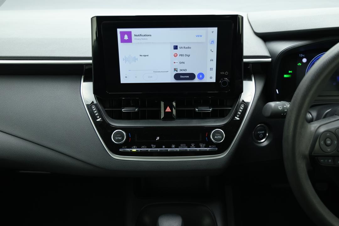 2024 Toyota Corolla Ascent Sport + Conv Pk Hybrid, Automatic, 42961 km, Steering Wheel Close-up