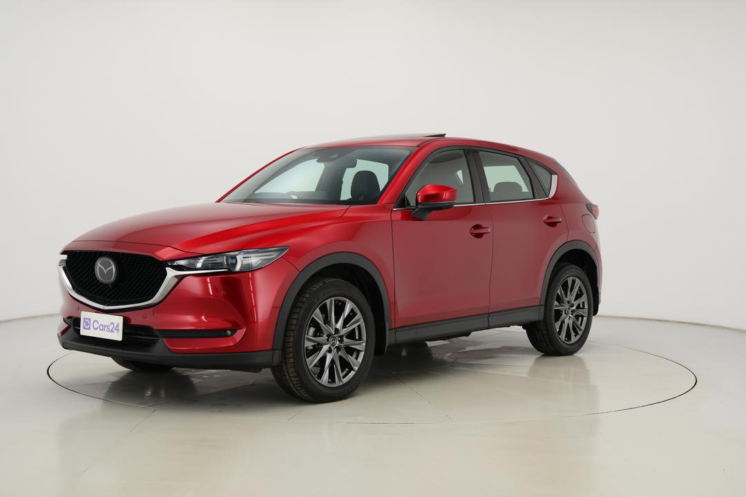 2021 Mazda CX-5 Akera (AWD), Automatic, 44265 km, Left Front Diagonal (45- Degree) View