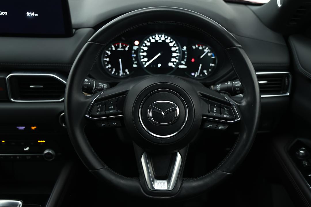2021 Mazda CX-5 Akera (AWD), Automatic, 44265 km, Steering Wheel Close-up