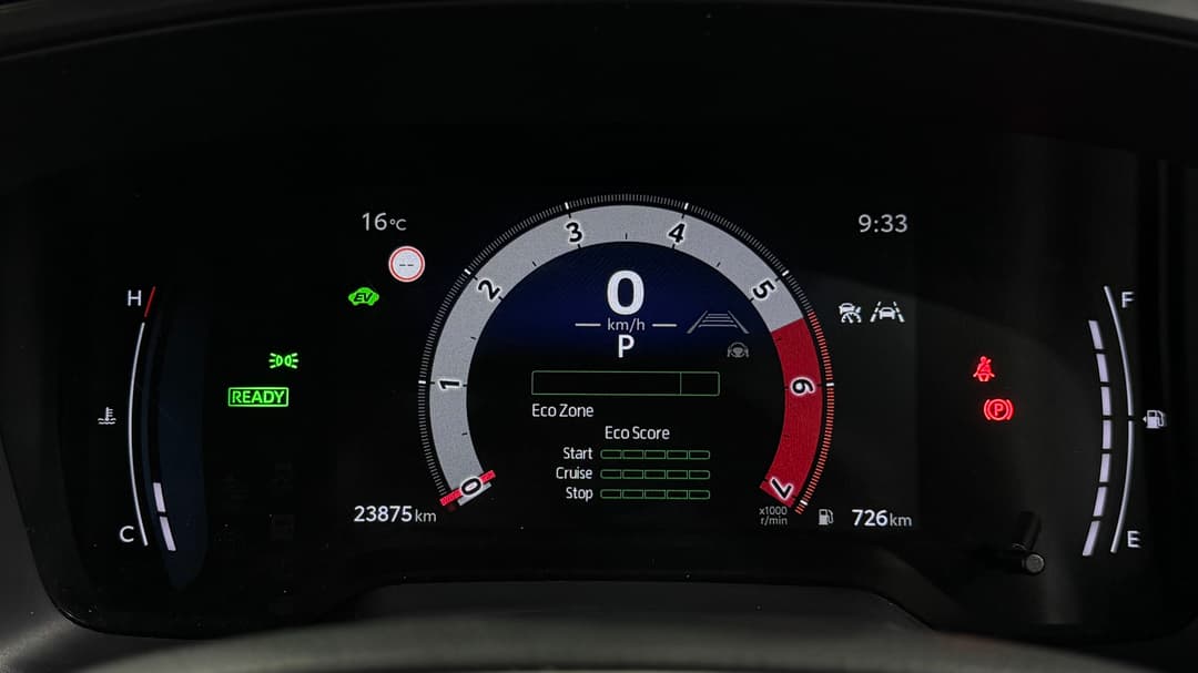 2024 Toyota Corolla Ascent Sport Hybrid, Automatic, 23875 km, Odometer View