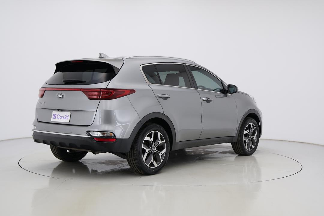 2020 Kia Sportage Sx+ (FWD), Automatic, 60238 km, Right Back Diagonal (45- Degree) View