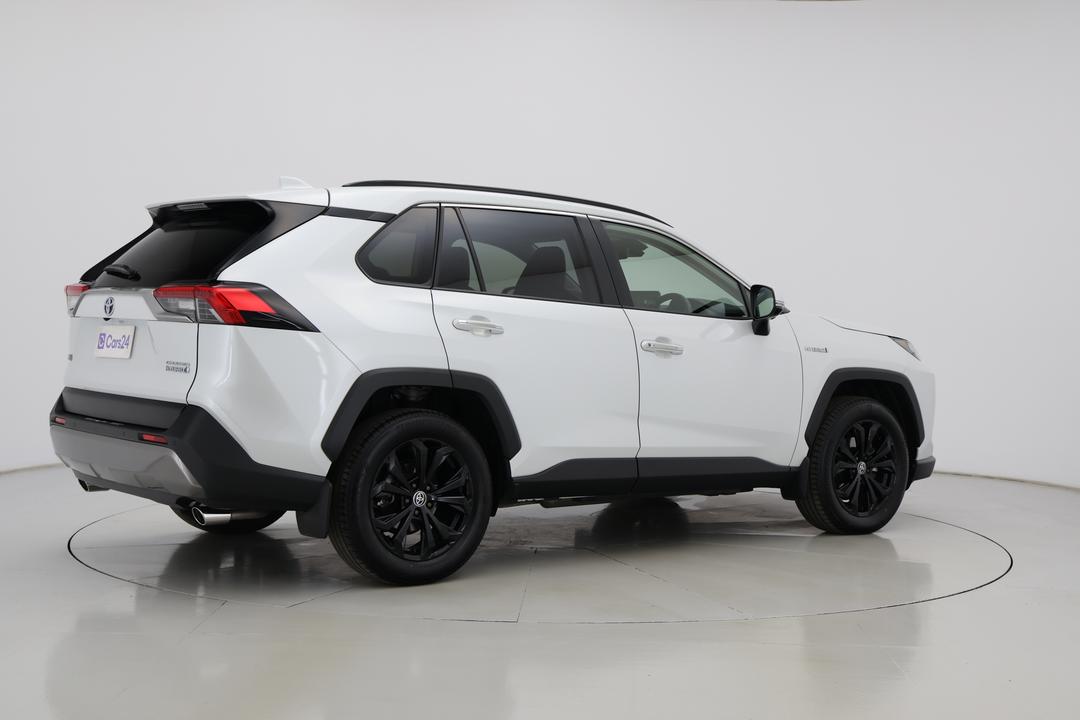 2024 Toyota RAV4 Cruiser (AWD) Hybrid, Automatic, 28354 km, Right Back Diagonal (45- Degree) View