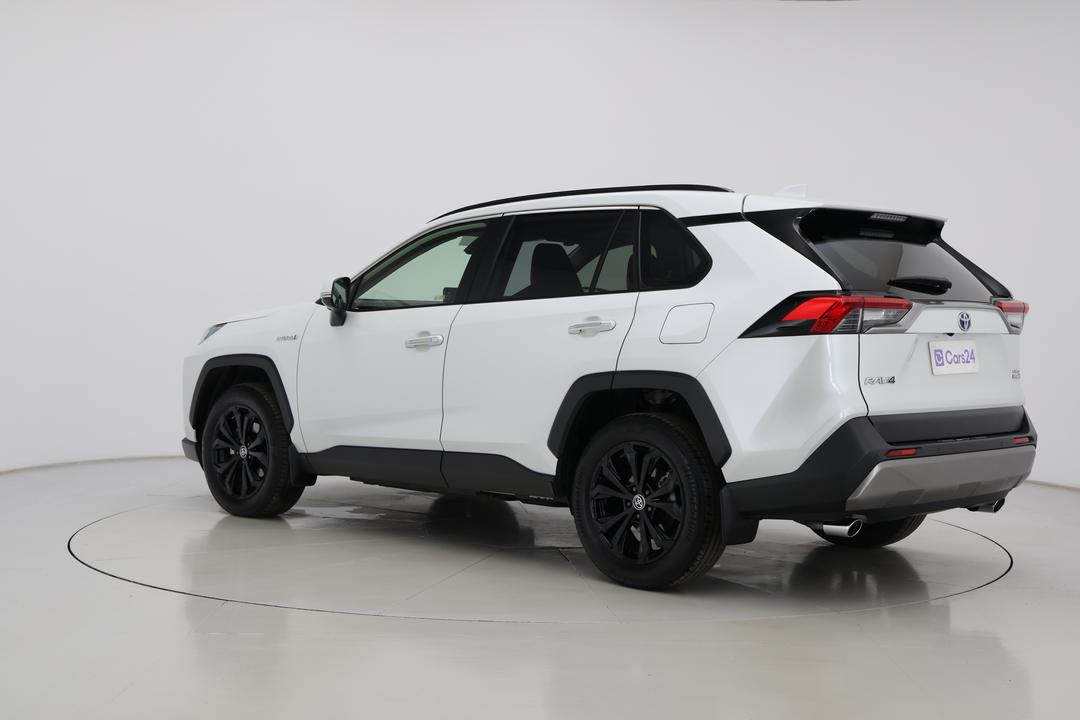 2024 Toyota RAV4 Cruiser (AWD) Hybrid, Automatic, 28354 km, Left Back Diagonal (45- Degree) View