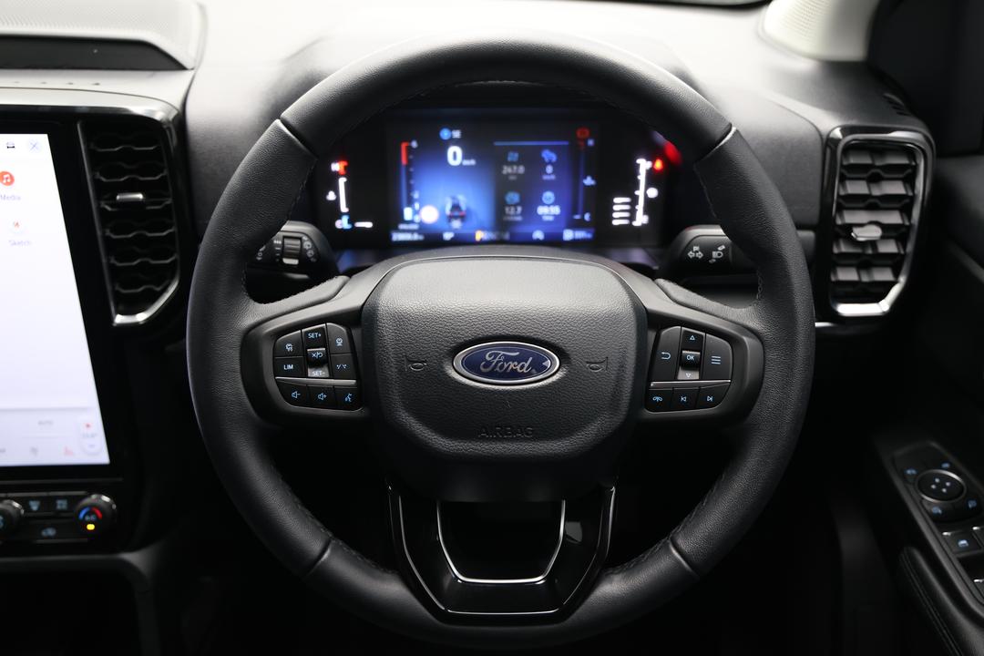 2024 Ford Everest Sport (4WD), Automatic, 23806 km, Steering Wheel Close-up