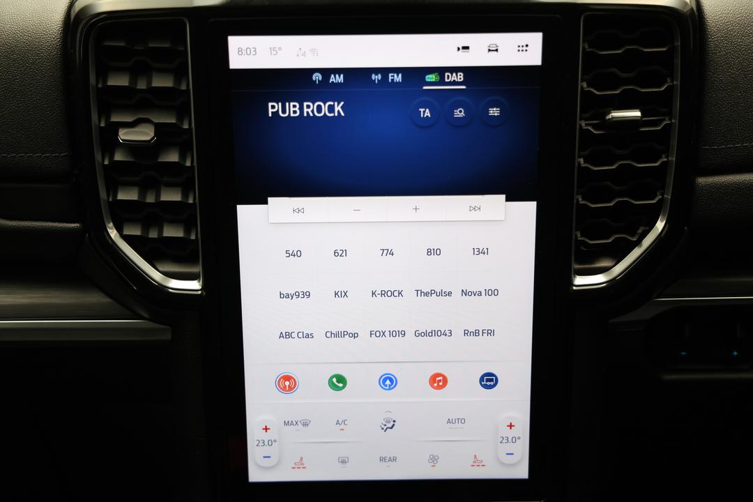 2024 Ford Everest Sport (4WD), Automatic, 23806 km, Infotainment System