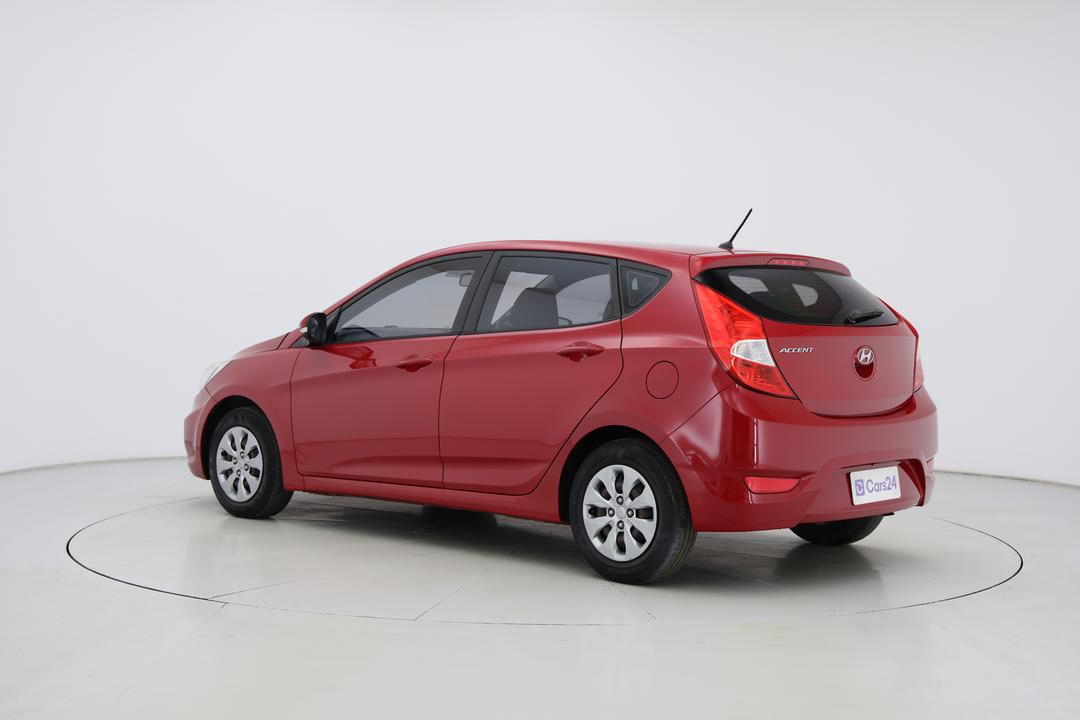2016 Hyundai Accent Active, Automatic, 49760 km, Left Back Diagonal (45- Degree) View