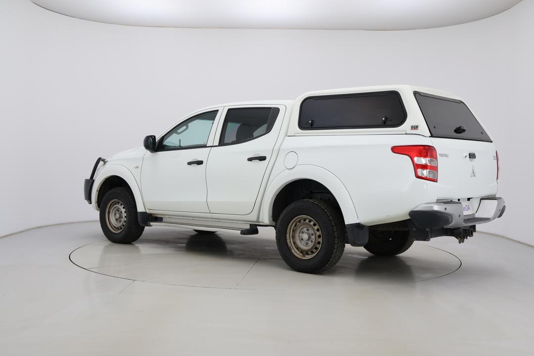 2018 Mitsubishi Triton Glx (4x4), Automatic, 102842 km, Left Back Diagonal (45- Degree) View