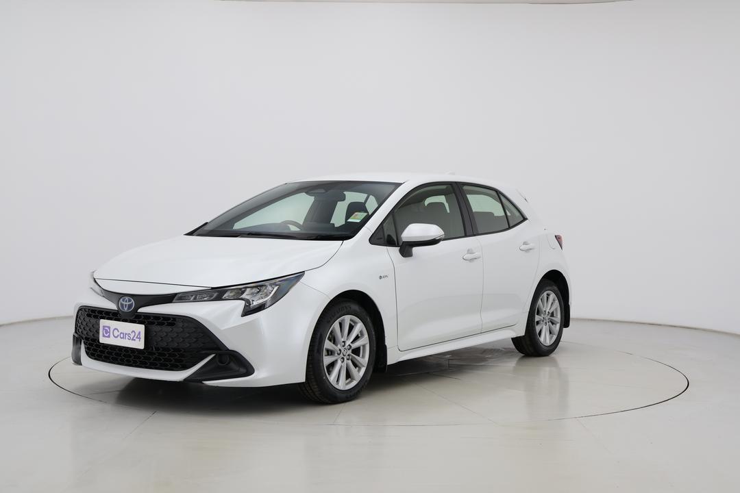 2024 Toyota Corolla Ascent Sport + Conv Pk Hybrid, Automatic, 38319 km, Left Front Diagonal (45- Degree) View