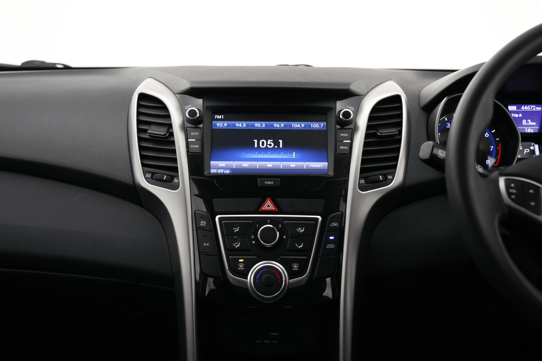 2016 Hyundai i30 Active, Automatic, 44672 km, Center Console