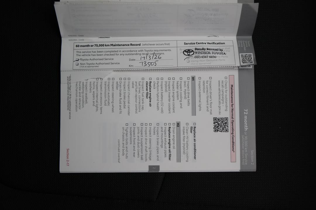 2022 Toyota Corolla Ascent Sport, Automatic, 74626 km, Drivers Side Door Panel Controls