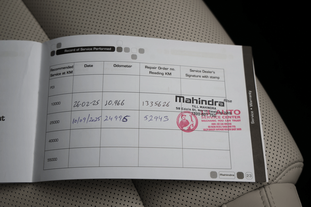 2024 Mahindra Xuv700 Ax7, Automatic, 35769 km, Service History
