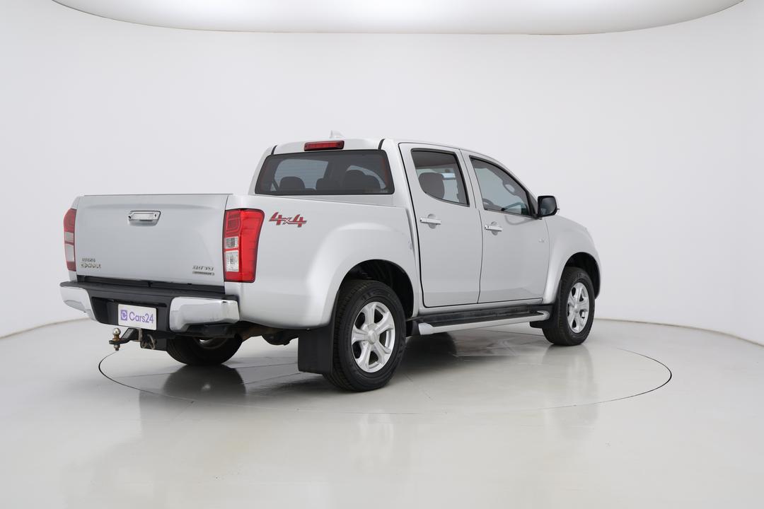 2017 Isuzu D-MAX Ls-u Hi-ride (4x4), Automatic, 126777 km, Right Back Diagonal (45- Degree) View