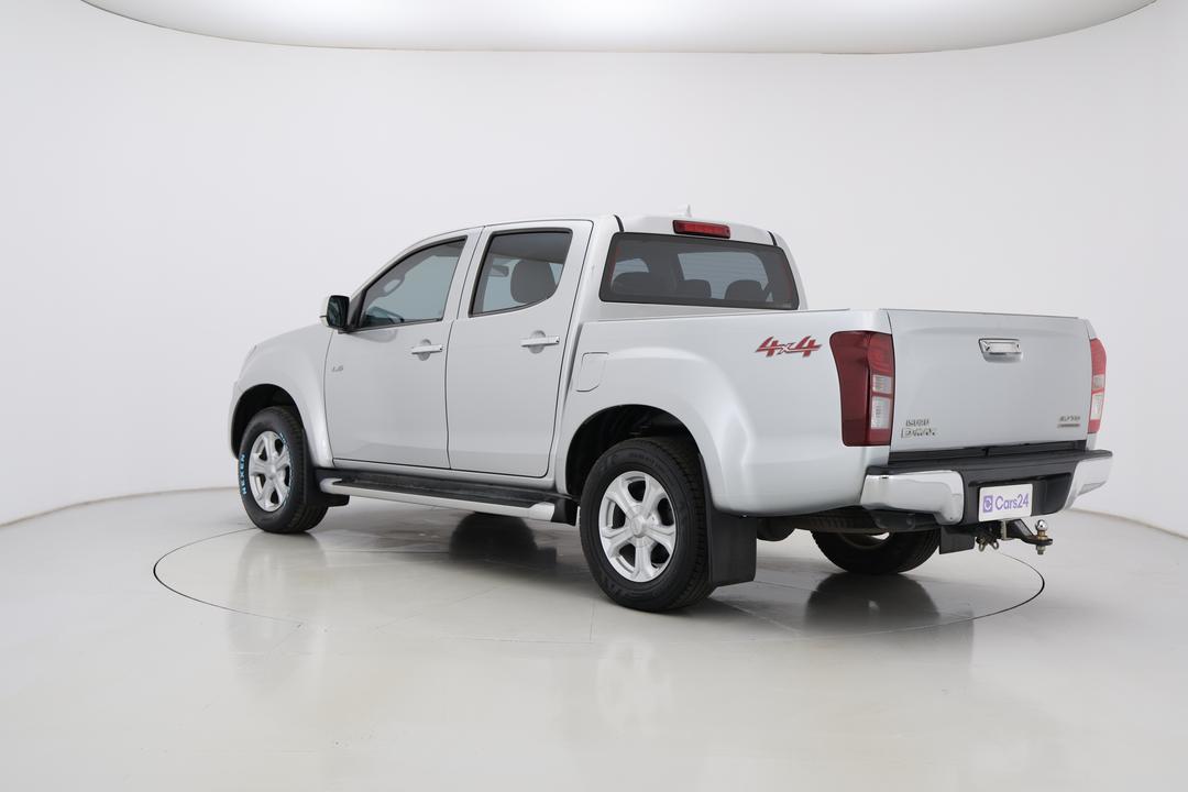 2017 Isuzu D-MAX Ls-u Hi-ride (4x4), Automatic, 126777 km, Left Back Diagonal (45- Degree) View