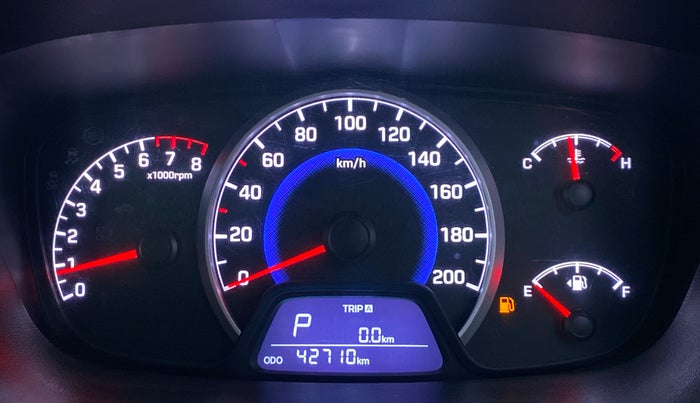 2017 Hyundai Grand i10 Magna 1.2 AT  VTVT, Petrol, Automatic, 43,064 km, Odometer Image