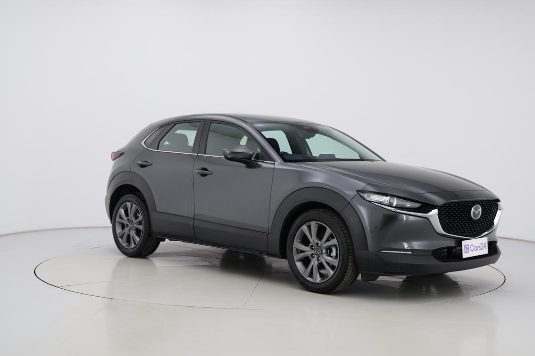 2024 Mazda CX-30 G20 Evolve (FWD), Automatic, 15581 km, Right Front Diagonal (45- Degree) View