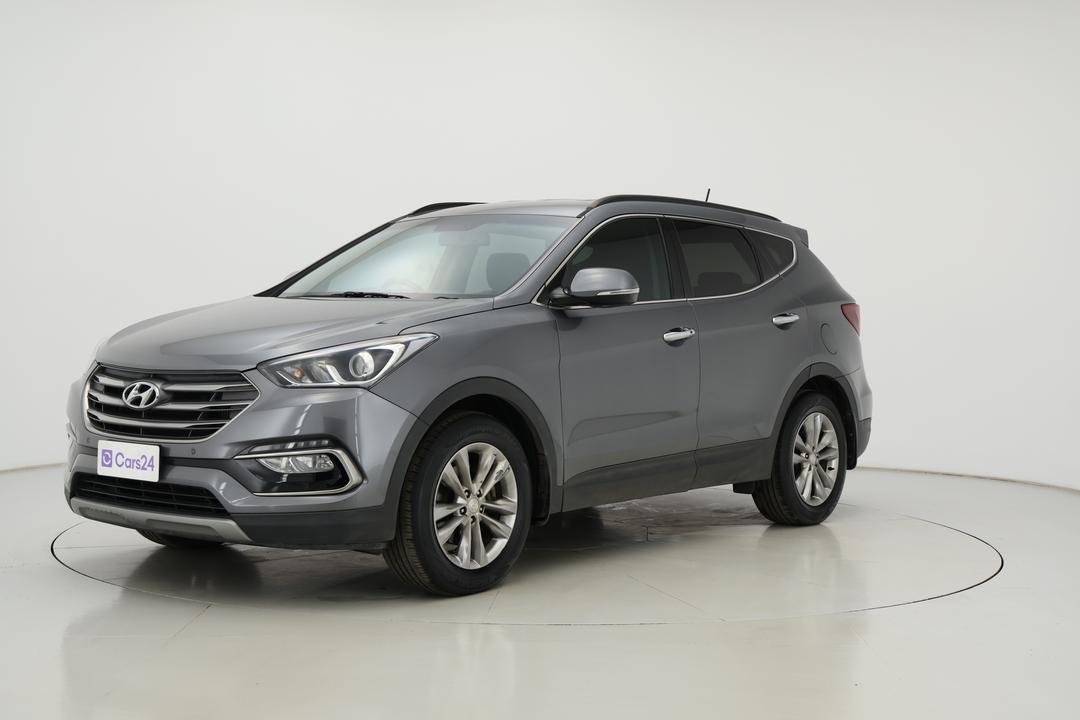 2015 Hyundai Santa Fe Elite Crdi (4x4), Automatic, 105346 km, Left Front Diagonal (45- Degree) View