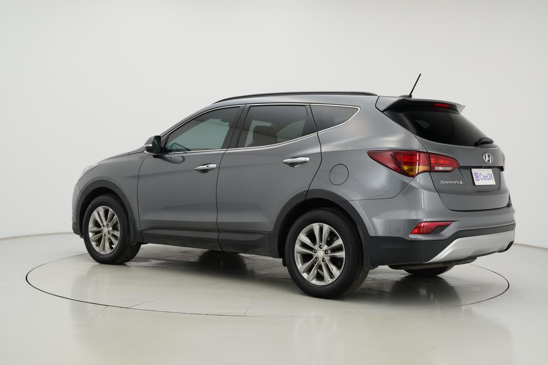 2015 Hyundai Santa Fe Elite Crdi (4x4), Automatic, 105346 km, Left Back Diagonal (45- Degree) View
