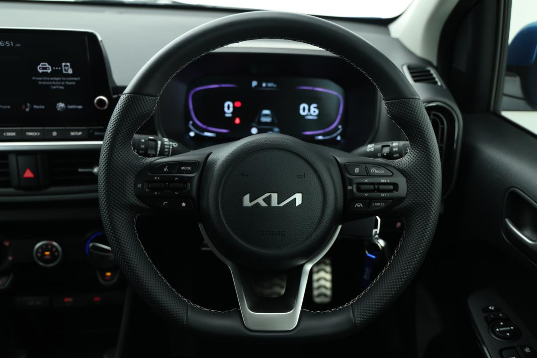 2024 Kia Picanto Gt Line (pe2), Automatic, 14111 km, Steering Wheel Close-up