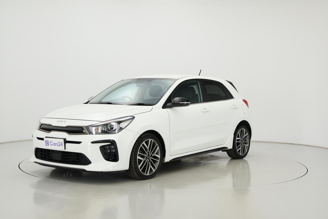 2021 Kia Rio Gt-line, Automatic, 92331 km, Left Front Diagonal (45- Degree) View