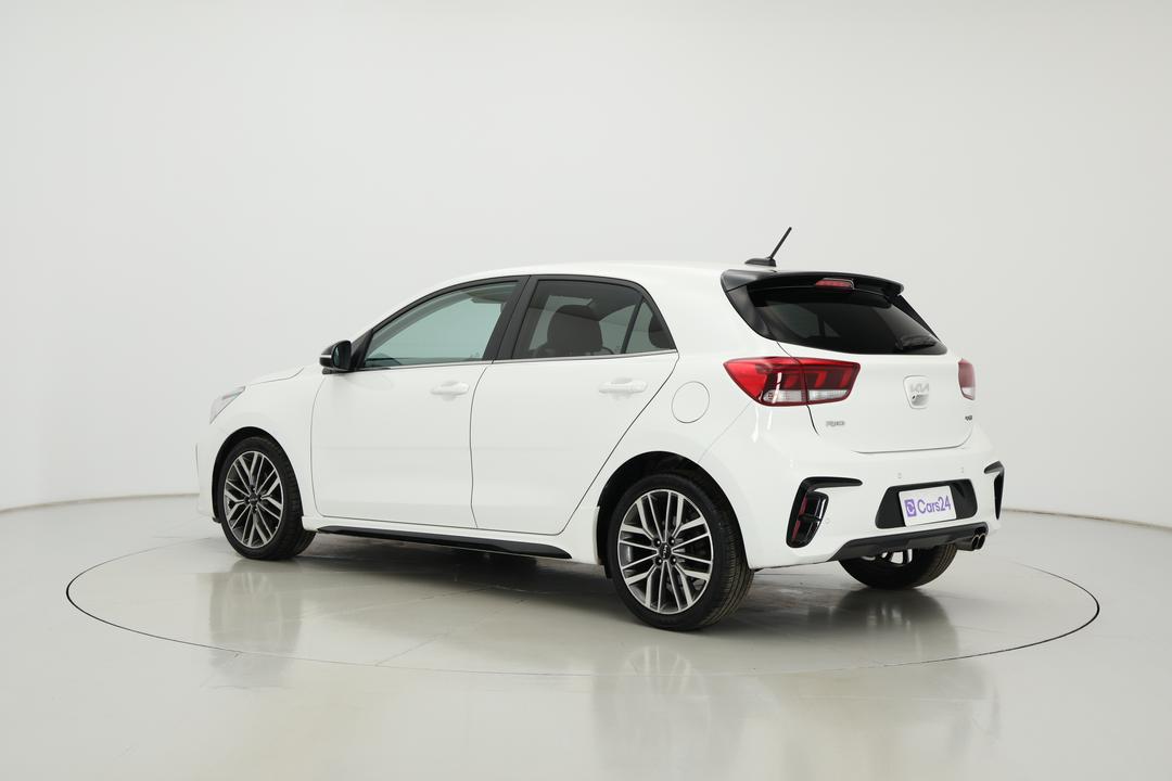 2021 Kia Rio Gt-line, Automatic, 92331 km, Left Back Diagonal (45- Degree) View