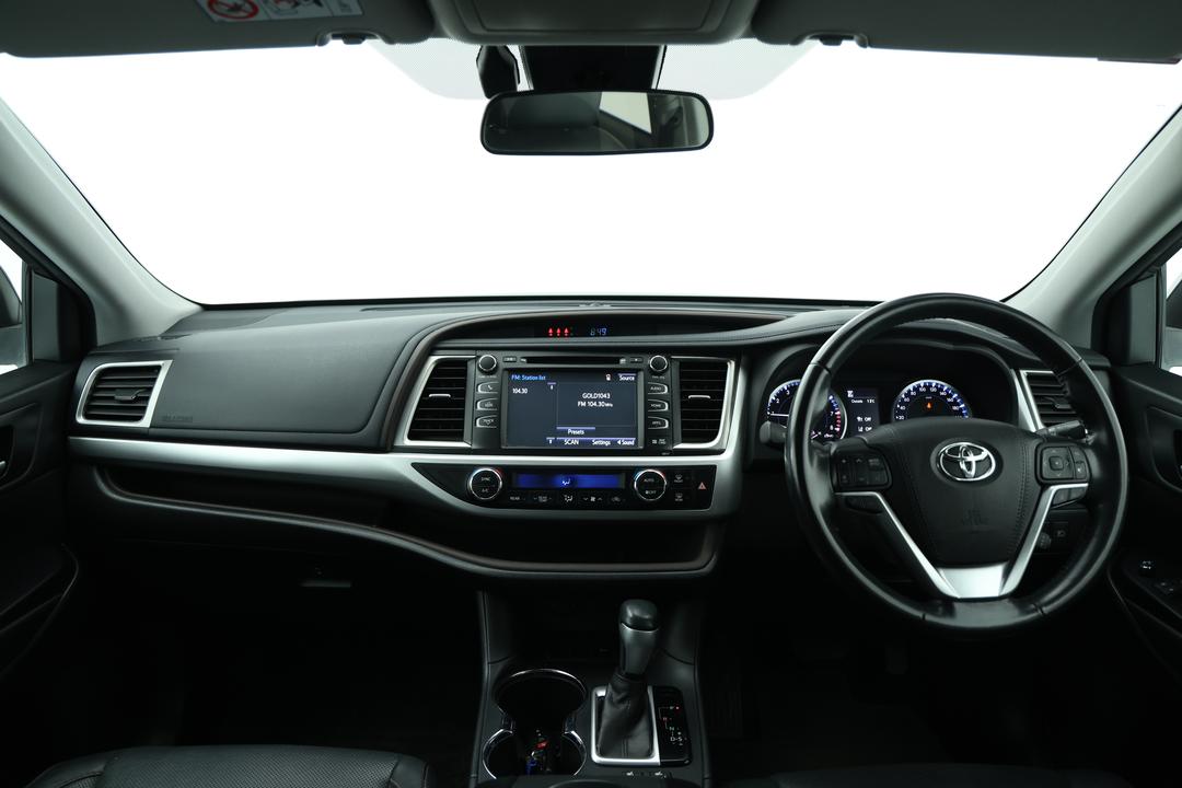 2017 Toyota Kluger Gxl (4x2), Automatic, 80530 km, Dashboard View
