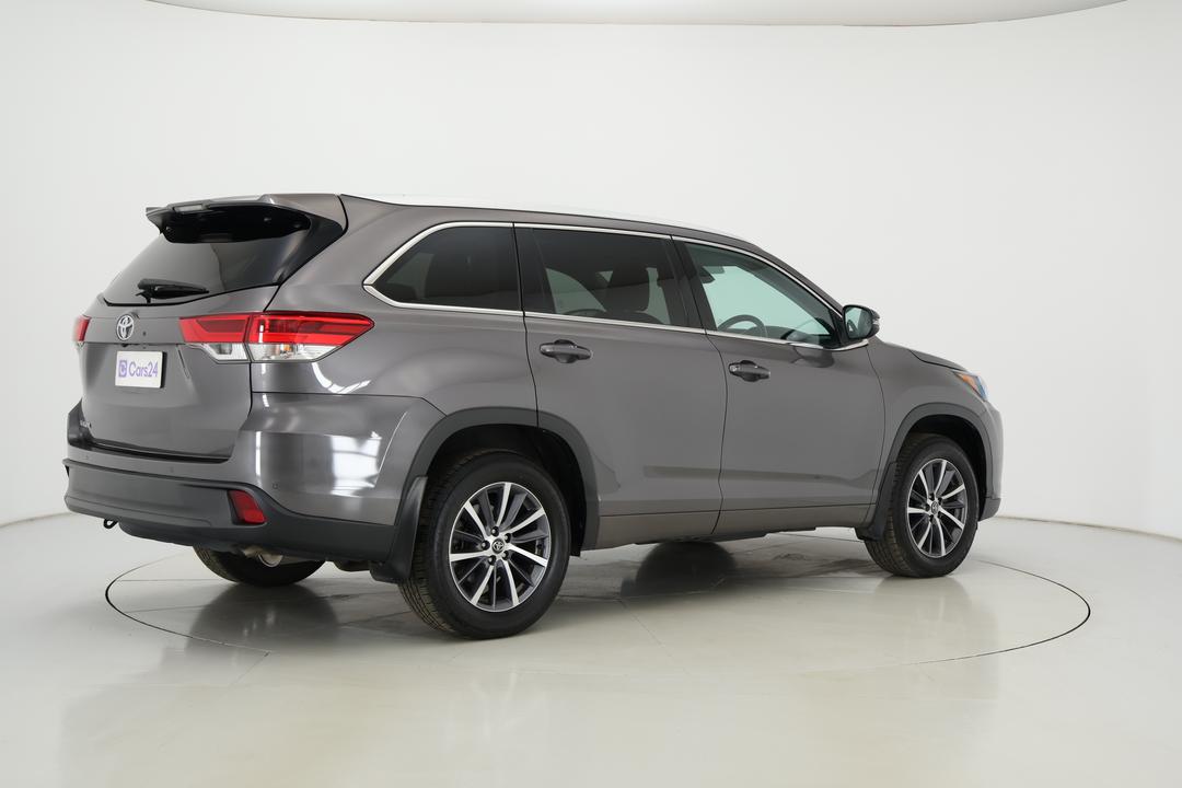 2017 Toyota Kluger Gxl (4x2), Automatic, 80530 km, Right Back Diagonal (45- Degree) View