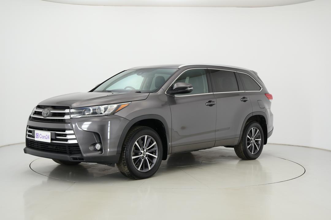 2017 Toyota Kluger Gxl (4x2), Automatic, 80530 km, Left Front Diagonal (45- Degree) View