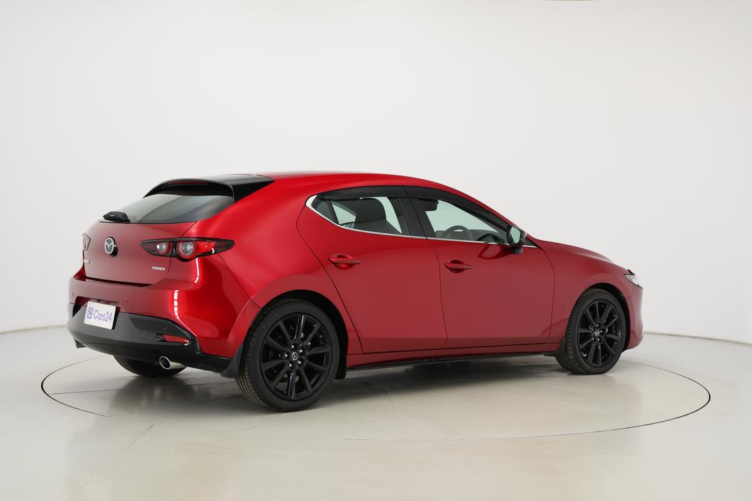 2024 Mazda 3 G25 Evolve Sp, Automatic, 17784 km, Right Back Diagonal (45- Degree) View