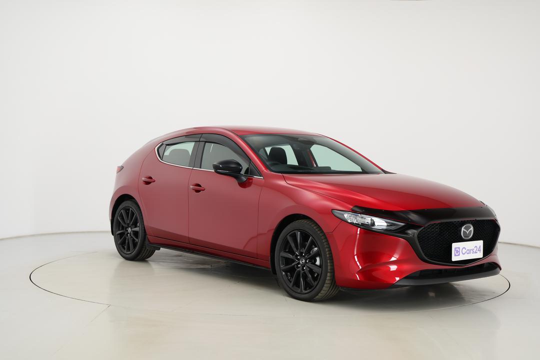 2024 Mazda 3 G25 Evolve Sp, Automatic, 17784 km, Right Front Diagonal (45- Degree) View